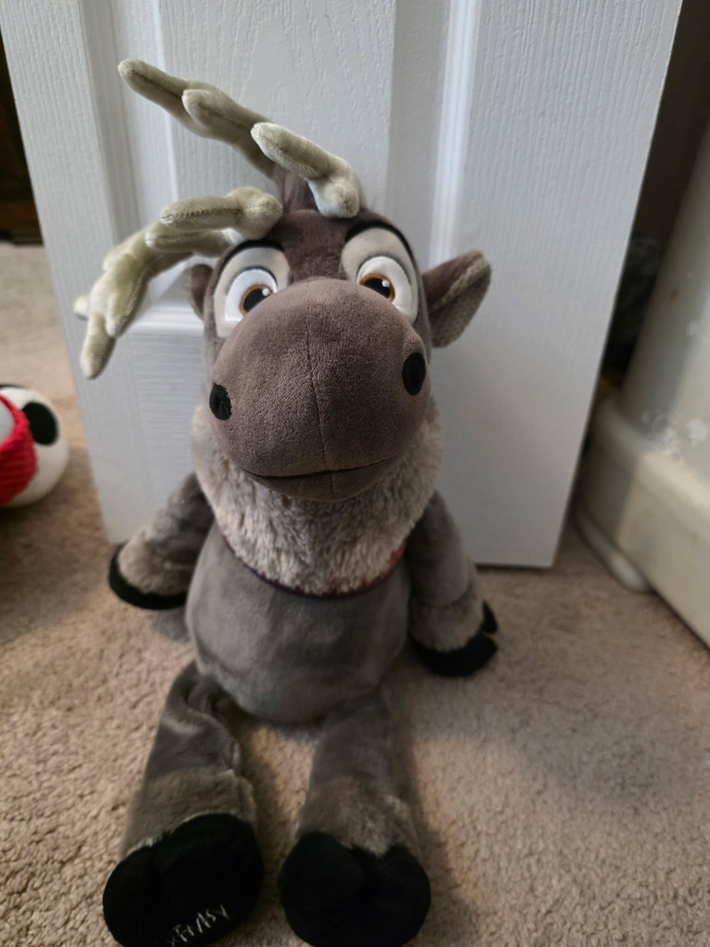 Scentsy Gray and Black Reindeer Plush Stuffed Animal